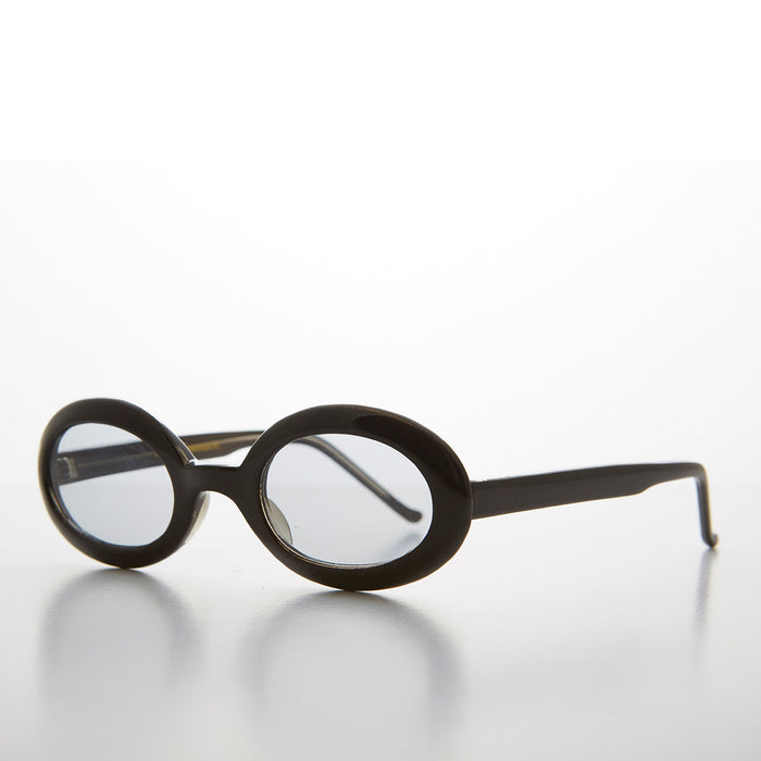 SUNGLASS MUSEUM Small Junior Adult Oval Sunglasses - Gem 1