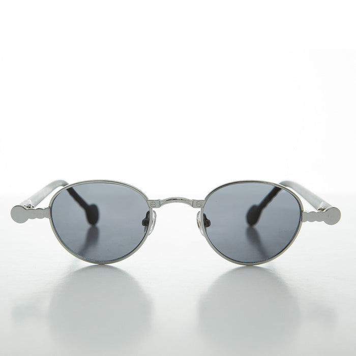 image of sunglasses model SUNGLASS MUSEUM SUNGLASS MUSEUM 90s Metal Steampunk Victorian Wide Frame Vintage Sunglass - Gideon