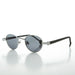 image of sunglasses model SUNGLASS MUSEUM SUNGLASS MUSEUM 90s Metal Steampunk Victorian Wide Frame Vintage Sunglass - Gideon