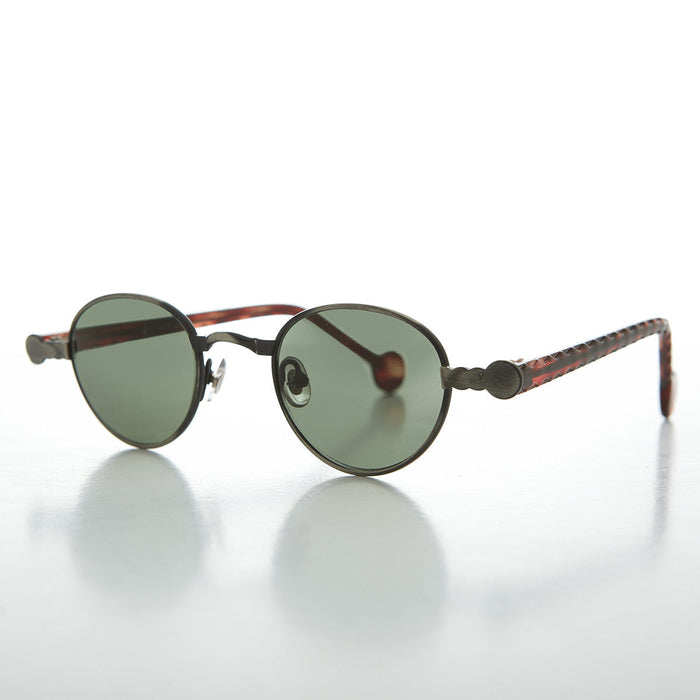 image of sunglasses model SUNGLASS MUSEUM SUNGLASS MUSEUM 90s Metal Steampunk Victorian Wide Frame Vintage Sunglass - Gideon