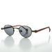 image of sunglasses model SUNGLASS MUSEUM SUNGLASS MUSEUM 90s Metal Steampunk Victorian Wide Frame Vintage Sunglass - Gideon