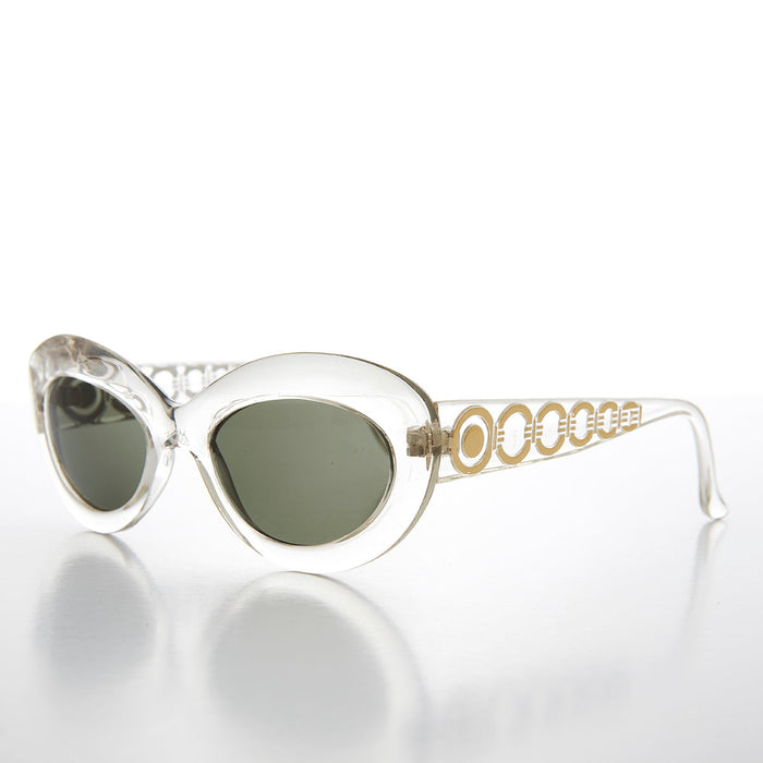 SUNGLASS MUSEUM Mod Cat Eye Vintage Sunglasses- Ginny