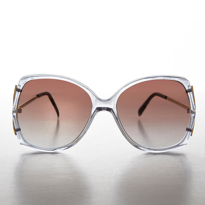 Large Square Women's Sunglasses  - Goldie