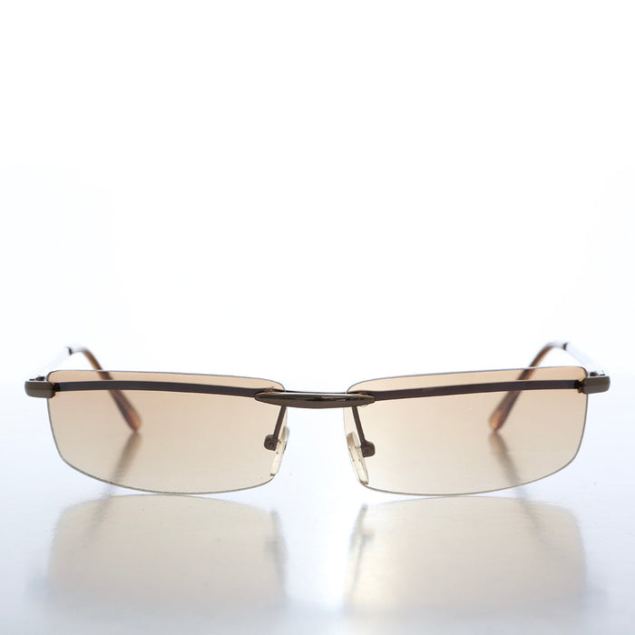 SUNGLASS MUSEUM Curved Micro Vintage Sunglasses - Gough