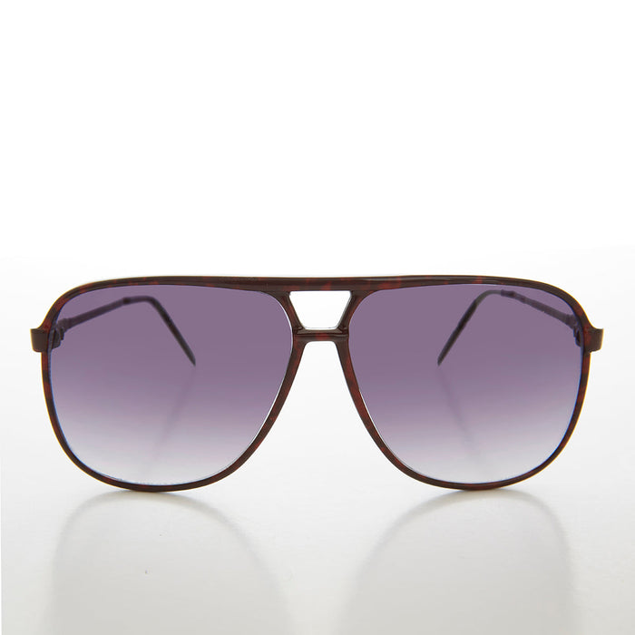 image of sunglasses model SUNGLASS MUSEUM Square Pilot Vintage Sunglasses - Greer