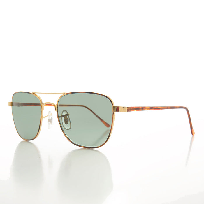 SUNGLASS MUSEUM Metal Aviator with Glass Lens - Griffin