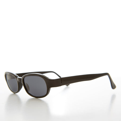 image of sunglasses model SUNGLASS MUSEUM Slim Mod Small Rectangle Vintage 90s Sunglasses - Guppy