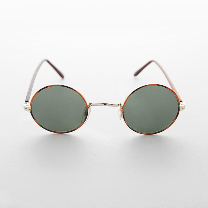 SUNGLASS MUSEUM Small Round Hippie Vintage Sunglass - Gypsy