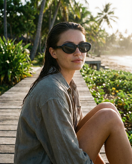 OHO's 58260A Women's Stylish Polarized Sunglasses