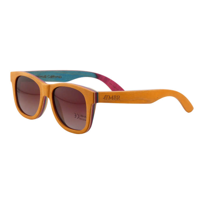 TMBR The Traveler Golden Sunglasses