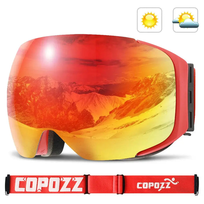 Ski Goggles with Quick Change Lens