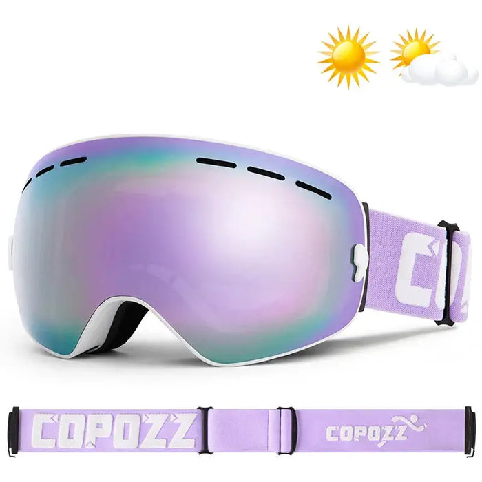 Unmatched Clarity  Double Lens Ski Goggles