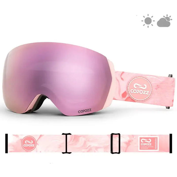 Unmatched Protection  UV400 Ski Goggles