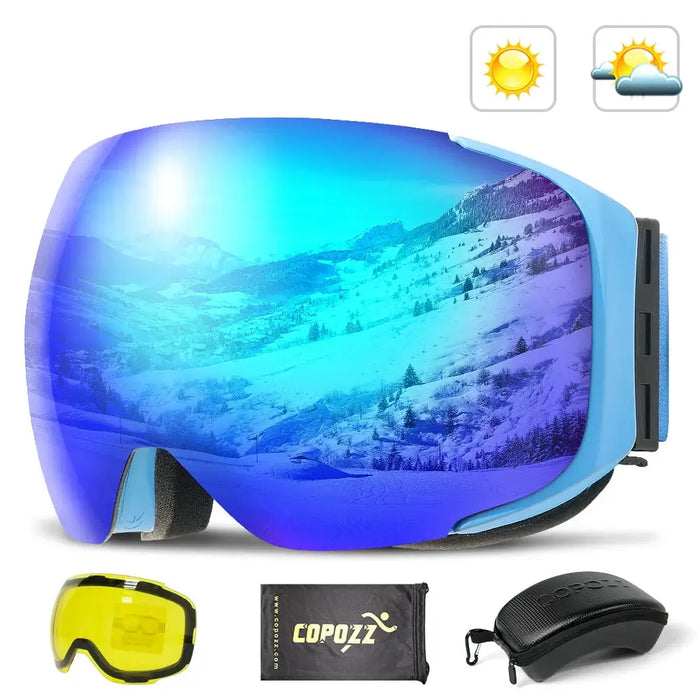 Ski Goggles with Quick Change Lens