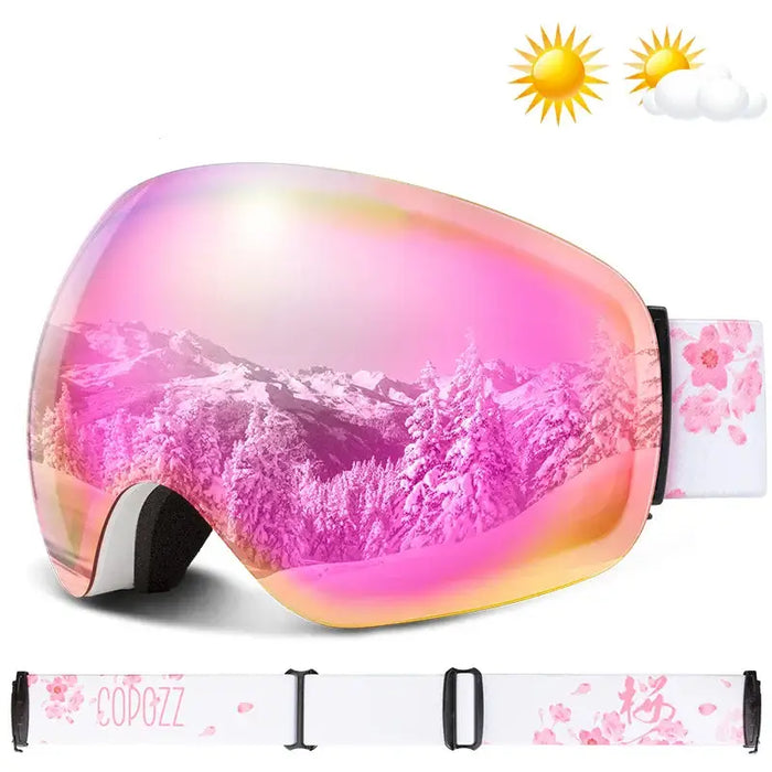 KRN SNOW Enjoy the Slopes Outdoor Ski Goggles with UV400 - Product image