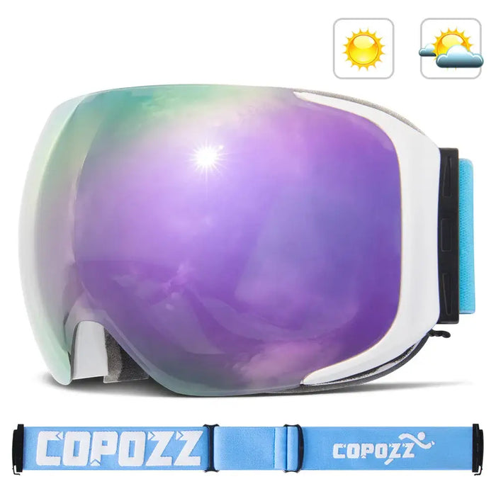 Ski Goggles with Quick Change Lens
