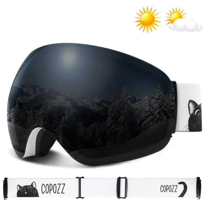 KRN SNOW Enjoy the Slopes Outdoor Ski Goggles with UV400 - Product image