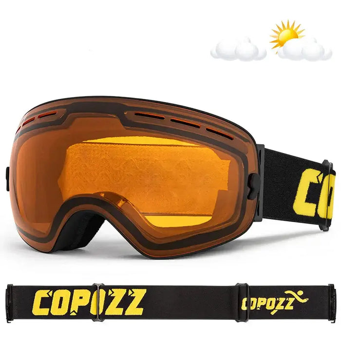Unmatched Clarity  Double Lens Ski Goggles
