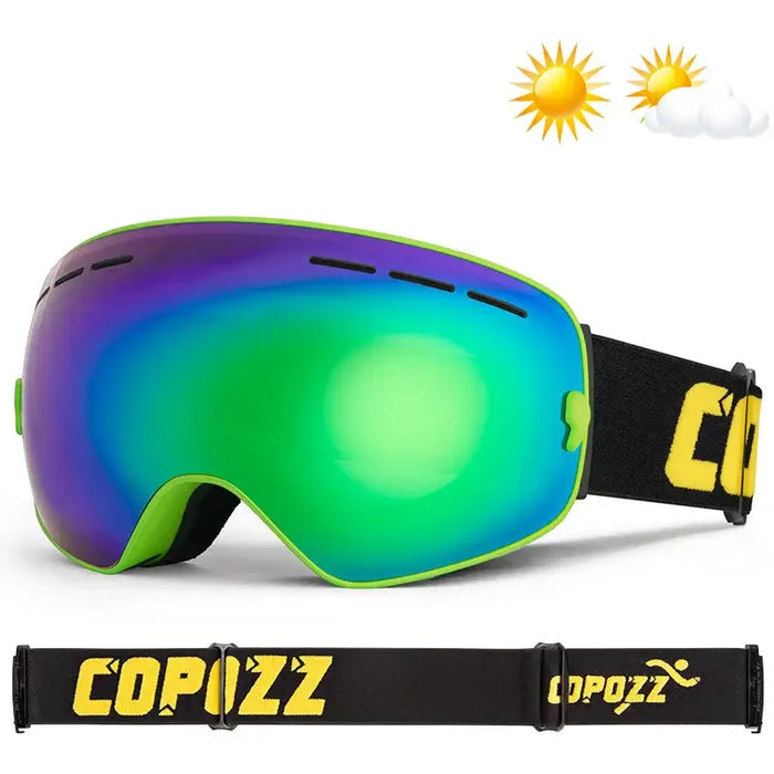 Unmatched Clarity  Double Lens Ski Goggles