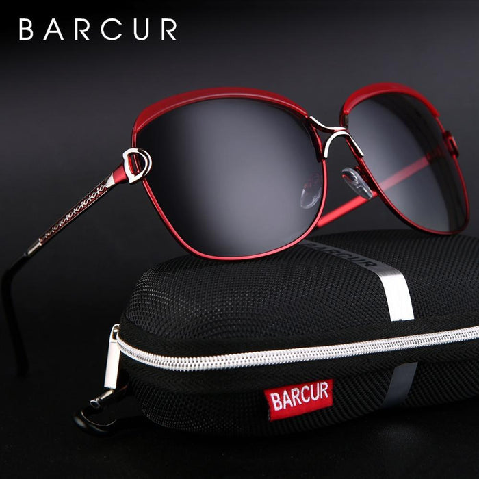 BARCUR Polarized Oversized Modern Sunglasses