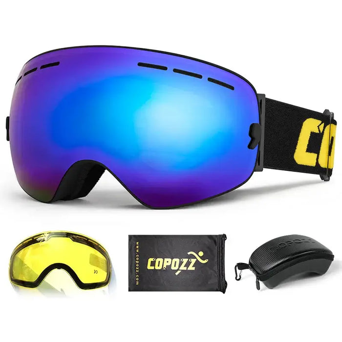 Unmatched Clarity  Double Lens Ski Goggles