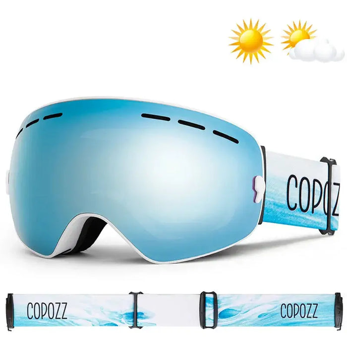 Unmatched Clarity  Double Lens Ski Goggles