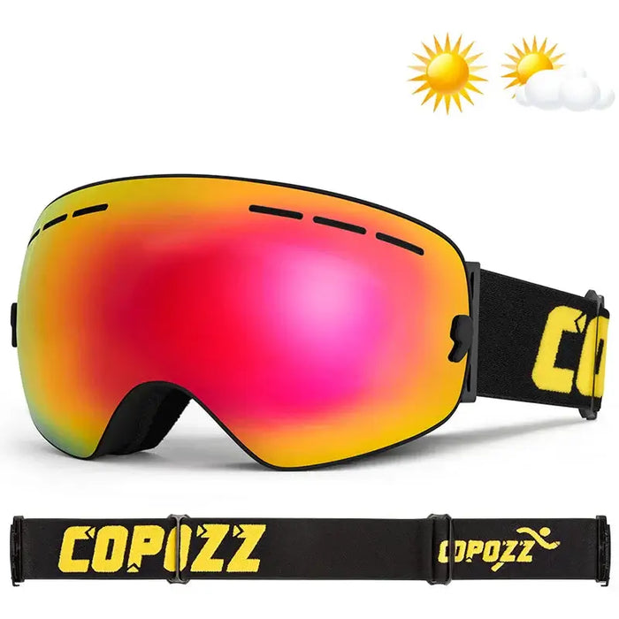Unmatched Clarity  Double Lens Ski Goggles