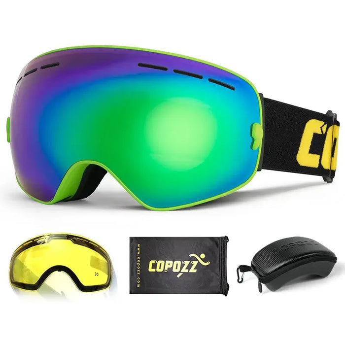 Unmatched Clarity  Double Lens Ski Goggles