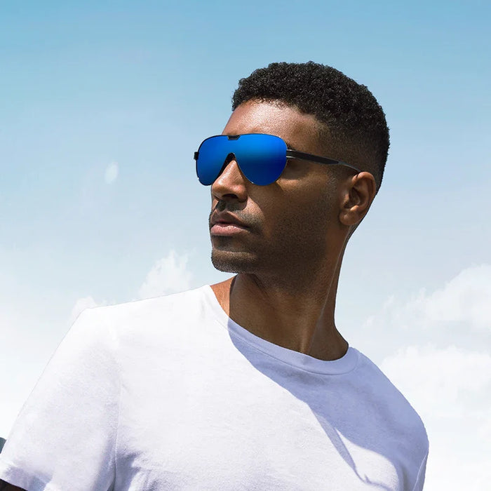 BARCUR Men's Polarized Sunglasses Special-Shaped