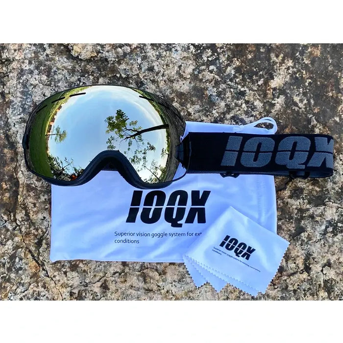 Clear Vision on the Slopes  Double Layer Ski Goggles