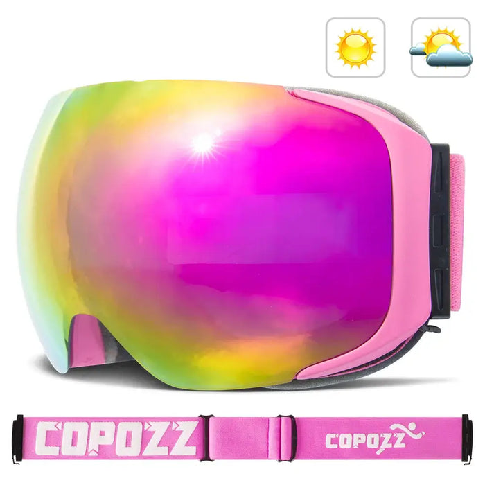 Ski Goggles with Quick Change Lens