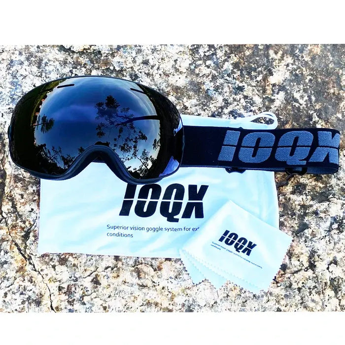 Clear Vision on the Slopes  Double Layer Ski Goggles