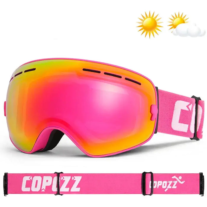 Unmatched Clarity  Double Lens Ski Goggles