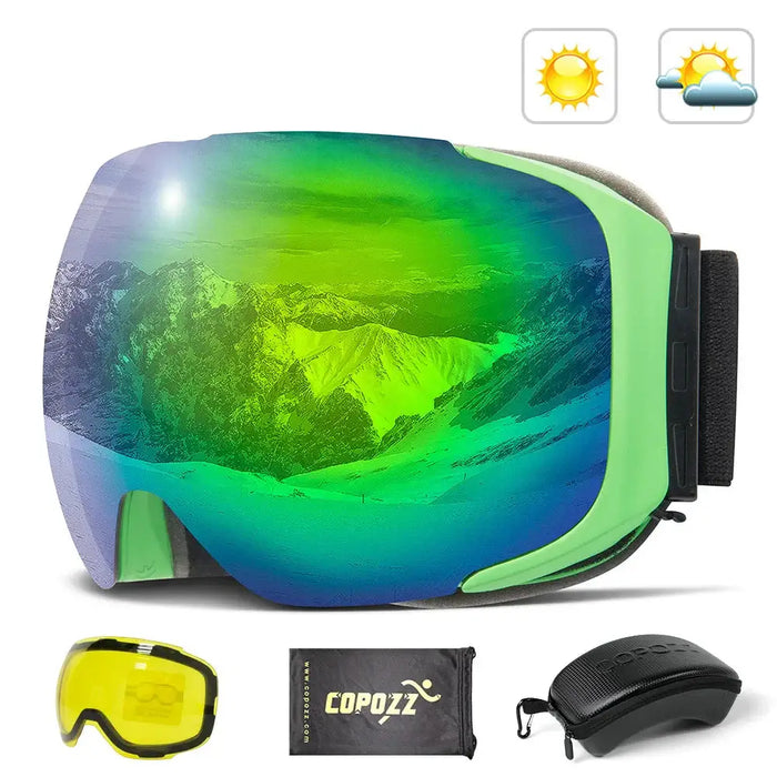 Ski Goggles with Quick Change Lens
