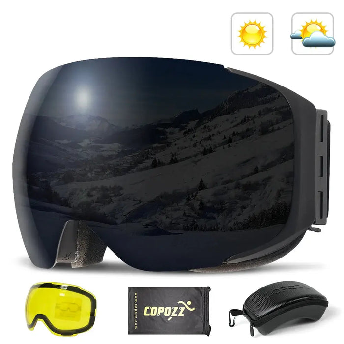 Ski Goggles with Quick Change Lens