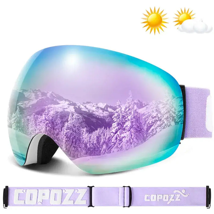 KRN SNOW Enjoy the Slopes Outdoor Ski Goggles with UV400 - Product image
