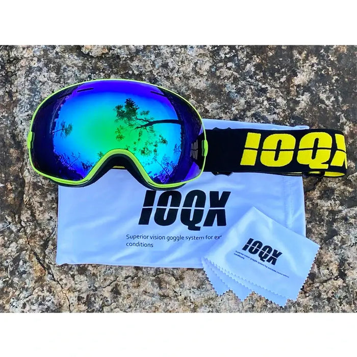Clear Vision on the Slopes  Double Layer Ski Goggles