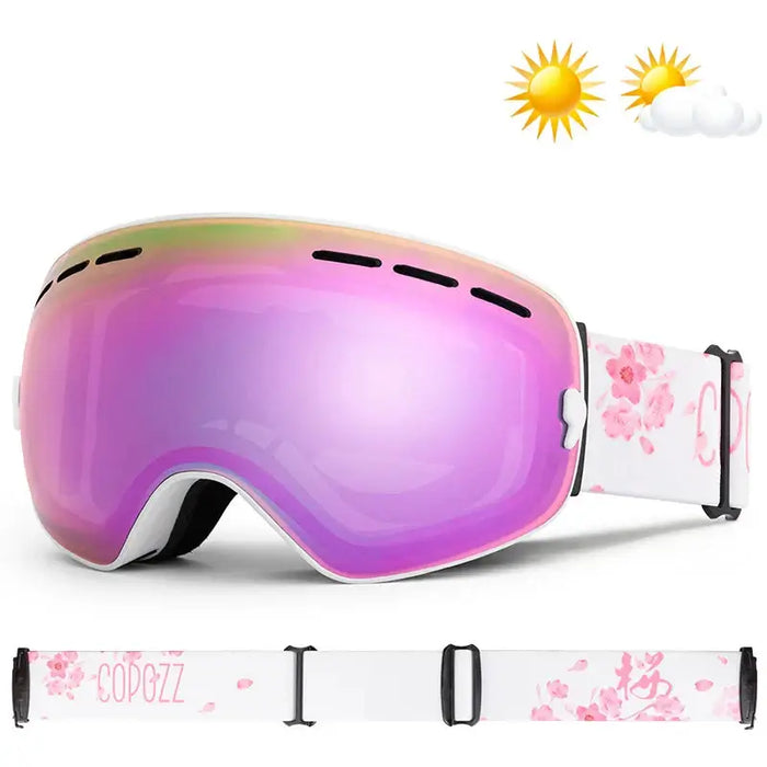 Unmatched Clarity  Double Lens Ski Goggles