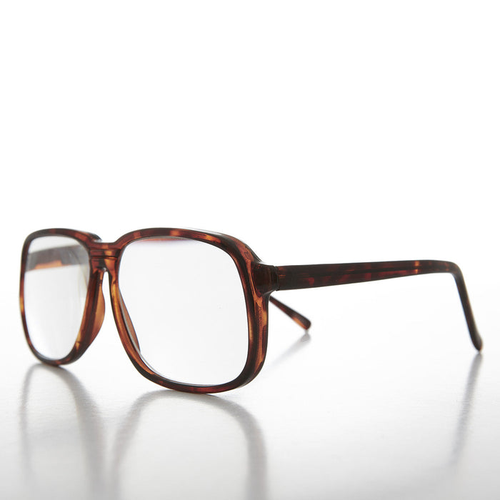 SUNGLASS MUSEUM Big Square Optical Quality Reading Glass - Harold