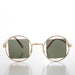 image of sunglasses model SUNGLASS MUSEUM SUNGLASS MUSEUM Round Frame Sunglass with Square Lens - Hazy