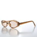 SUNGLASS MUSEUM 90s Oval Sunglasses with Tinted Lenses - Helena - Product image