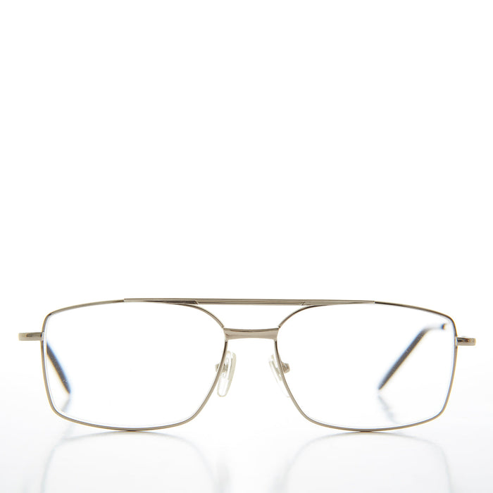 Rectangle Aviator Reading Glasses - Henry