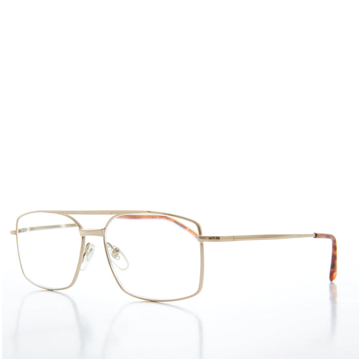 Rectangle Aviator Reading Glasses - Henry