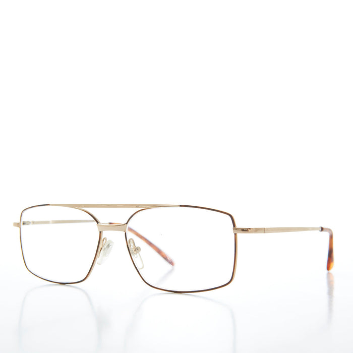 Rectangle Aviator Reading Glasses - Henry