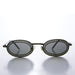 SUNGLASS MUSEUM Unique Industrial Steampunk Oval Sunglasses - Hickey - Product image