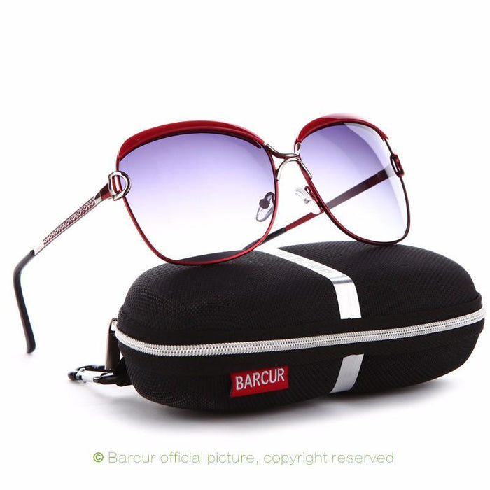 BARCUR Polarized Oversized Modern Sunglasses