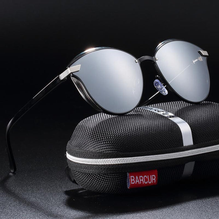 BARCUR Fashion Polarized Retro Classic Sunglasses