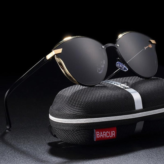 BARCUR Fashion Polarized Retro Classic Sunglasses