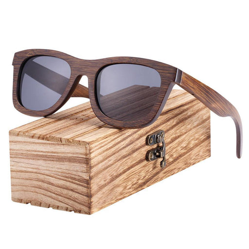 BARCUR Wood Sunglasses Bamboo Brown - Product image