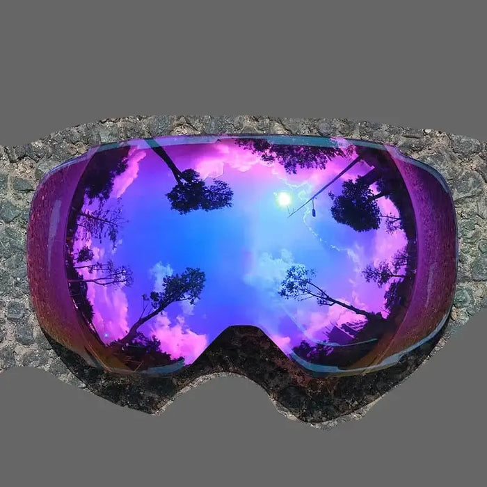 Clear Vision on the Slopes  Double Layer Ski Goggles